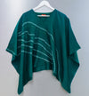 Jamdani Bandhani Kaftan Top - Green