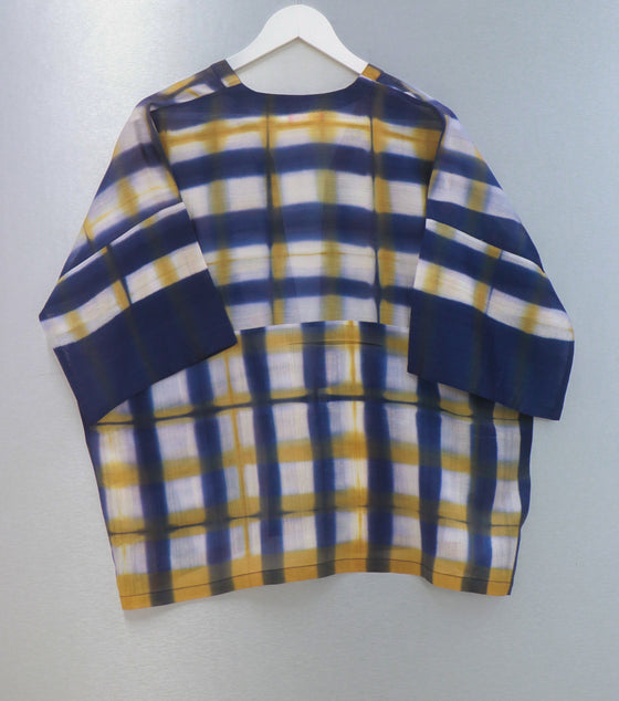 Overlay-Blue/Mustard