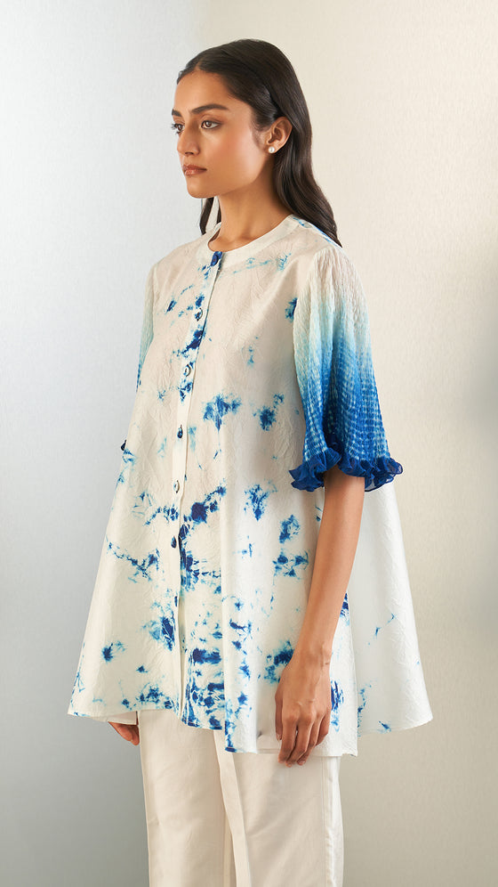 Icicle Shirt-Navy