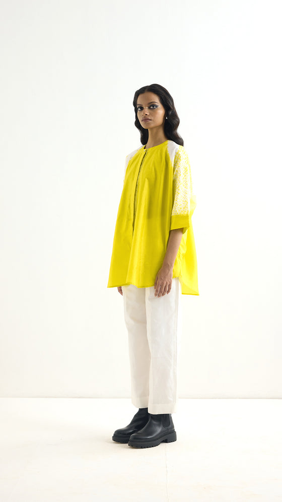 Lustre Shirt - Lime