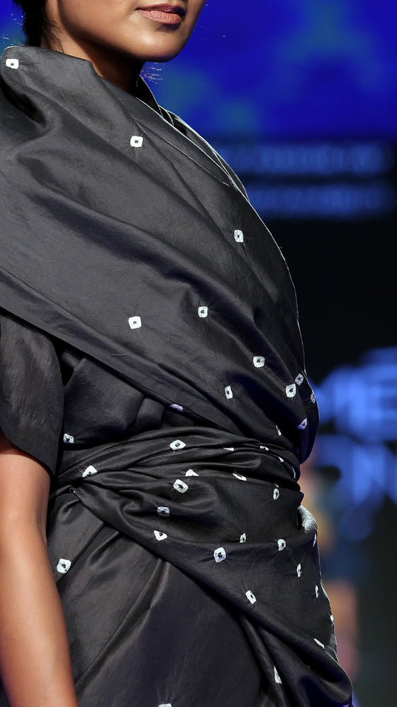 After Rain Saree - Grey