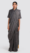 After Rain Saree - Grey