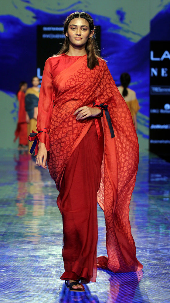 Under the Madder Sky Saree