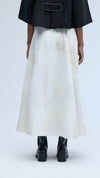 Plaster Skirt Ivory White