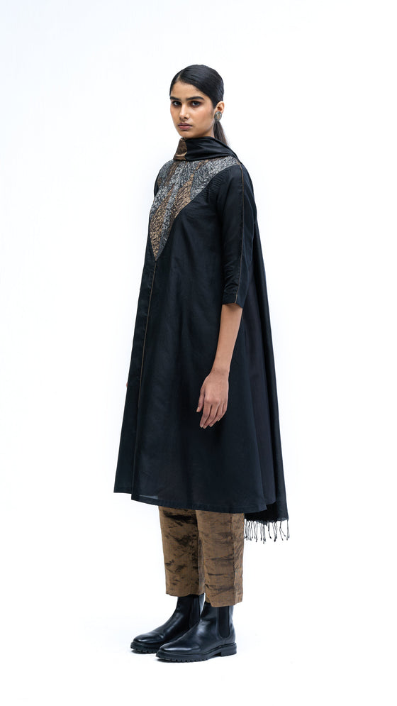 Armour Kurta - Black