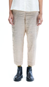 Metallic Pant - Ivory