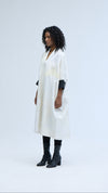 Collared Kaftan Ivory