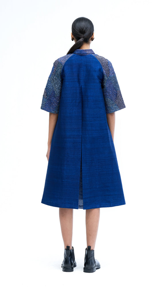 Armour Dress - Navy