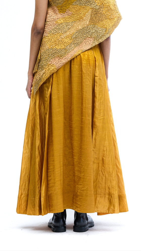 Lustre Skirt - Mustard