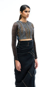 Armour Blouse - Black