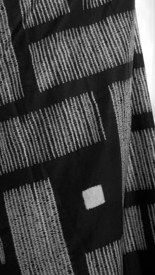  Below the Grid Saree - Grey