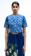 The Valley Blouse - Indigo