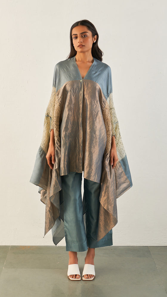 SEGMENT SHIRT-Metallic Grey