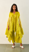 SEGMENT SHIRT- Metallic Lime