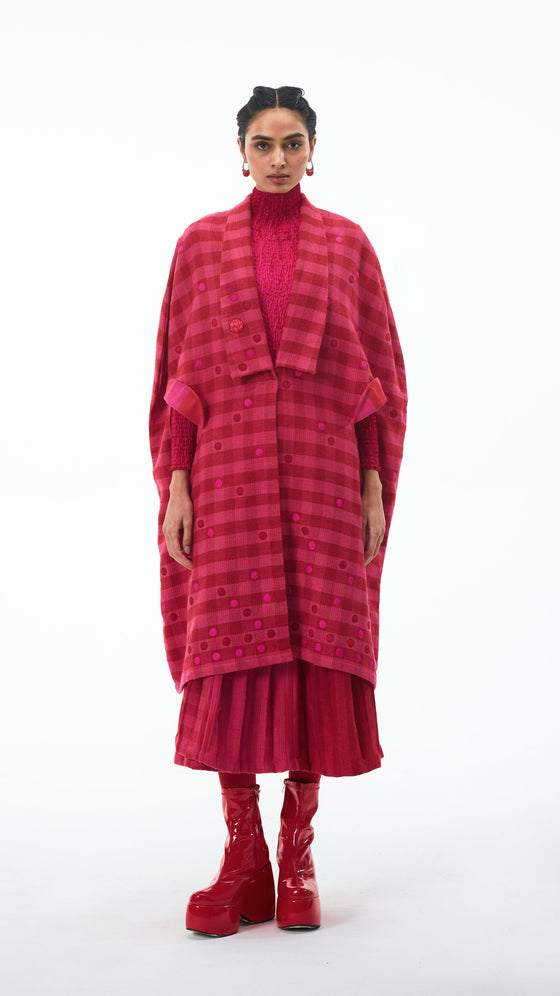 Farmer's Cape - Red/Rani
