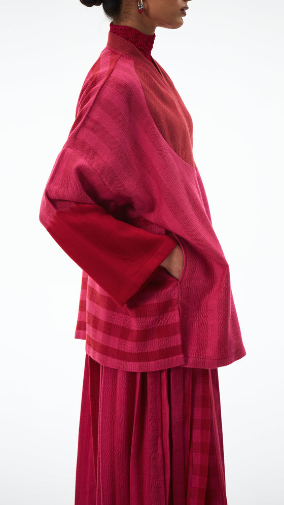 Weaver's Jacket - Red/Rani