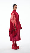 Knitter's Cape - Red