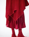 Knitter's Cape - Red