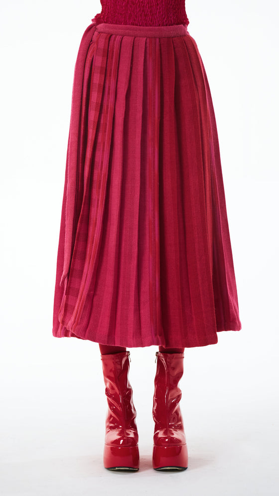 Shepherd's Skirt - Red/Rani