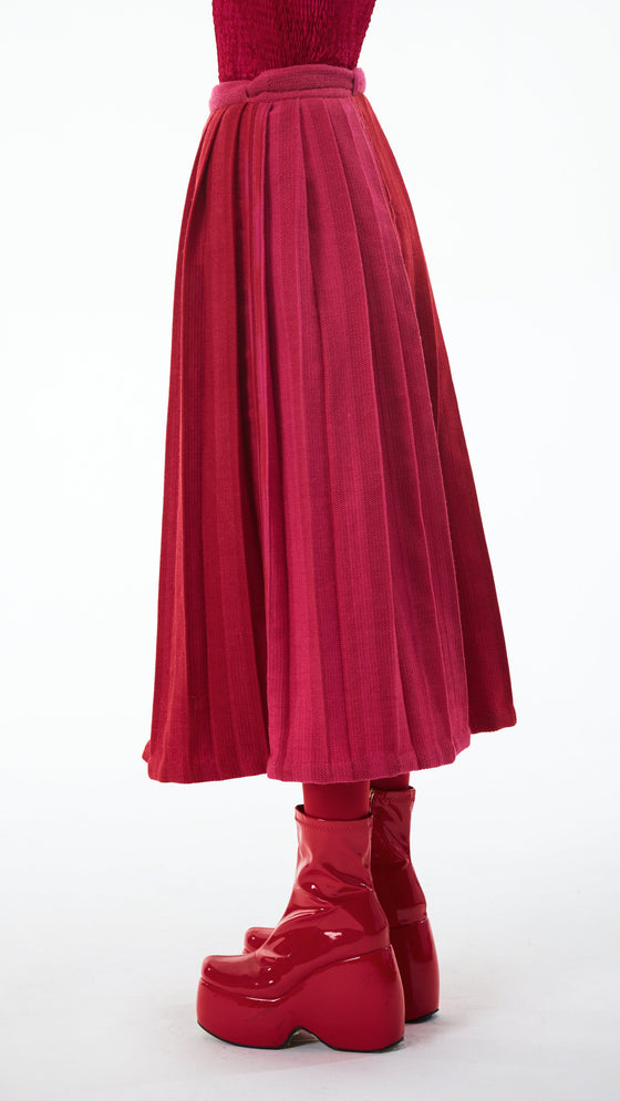 Shepherd's Skirt - Red/Rani