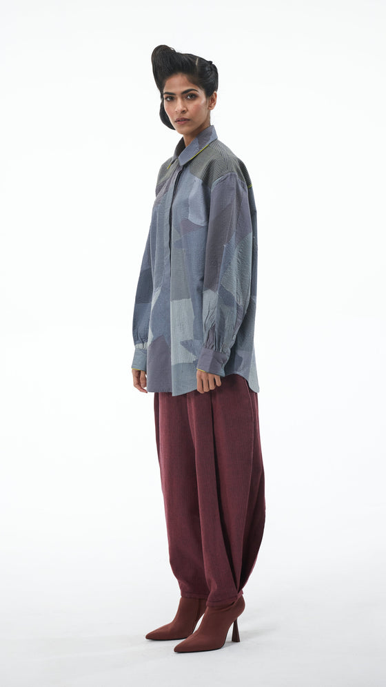 Maker's Shirt - Grey/Lime