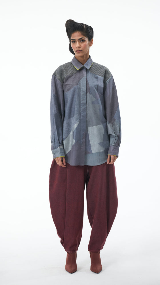 Maker's Shirt - Grey/Lime