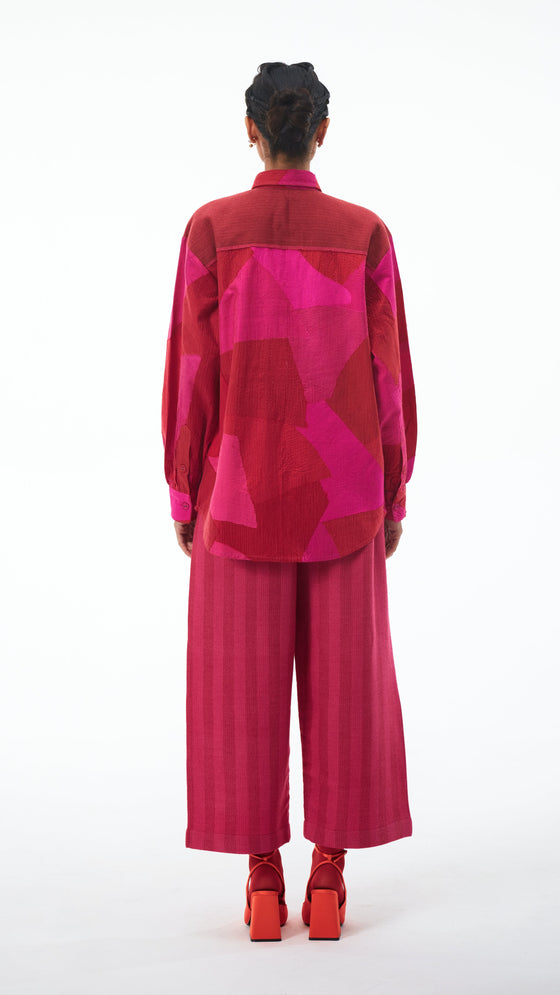 Maker's Shirt - Red/Rani