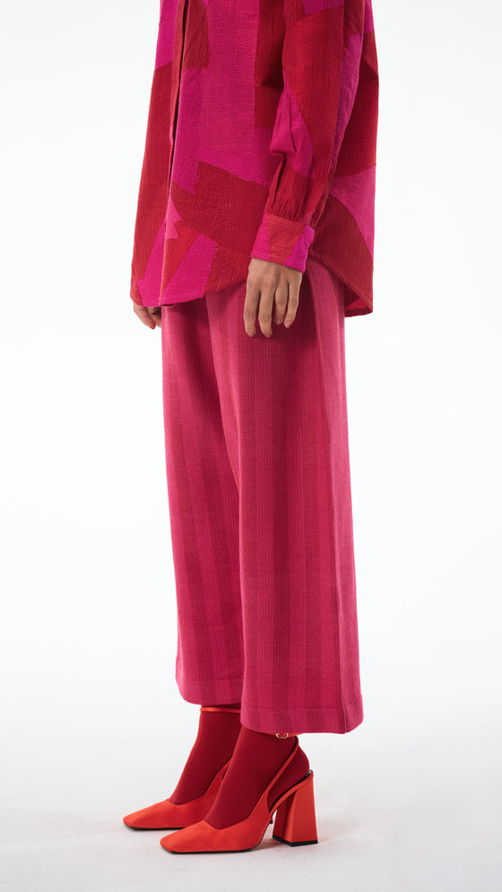 Maker's Shirt - Red/Rani