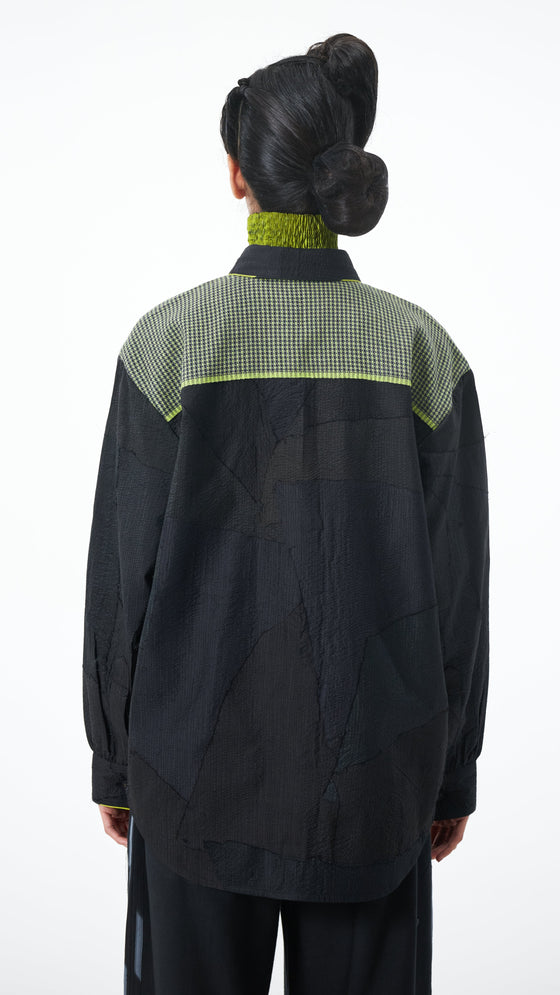 Maker's Shirt - Black/Lime