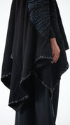 Knitter's Cape - Black