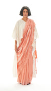 Lateral Saree - Mineral Peach