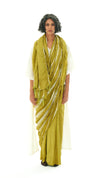 Lateral Saree - Green Shoot