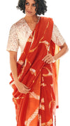 Rhizo Saree - Clay