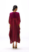 Off Grid Kaftan - Ochre Magenta