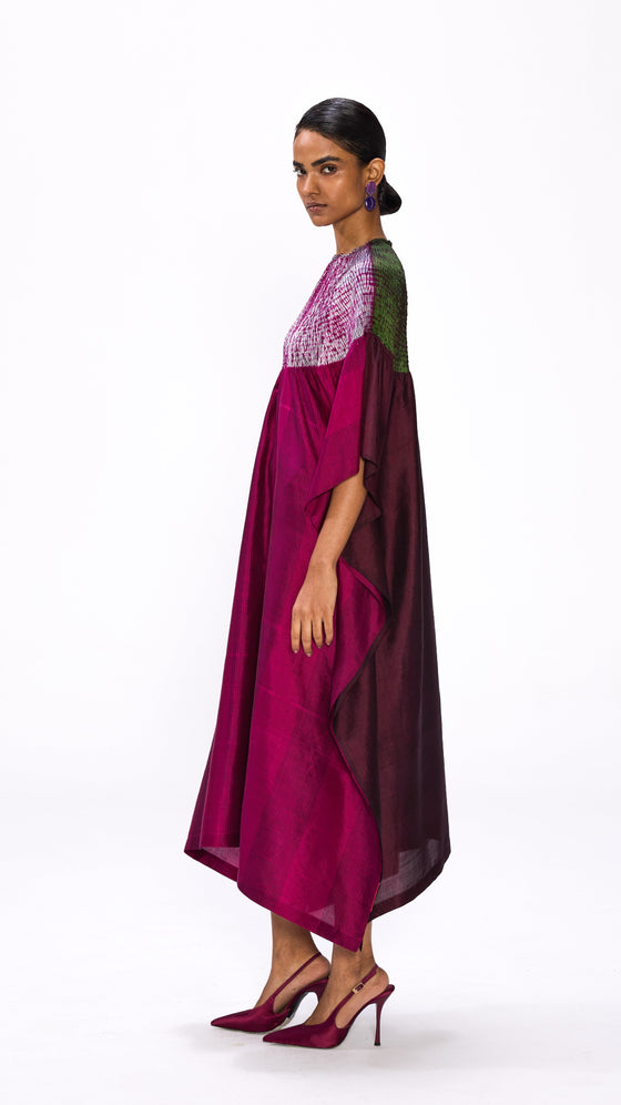 Off Grid Kaftan - Purple Moss