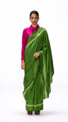 Margin Saree - Cactus
