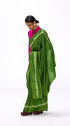 Margin Saree - Cactus
