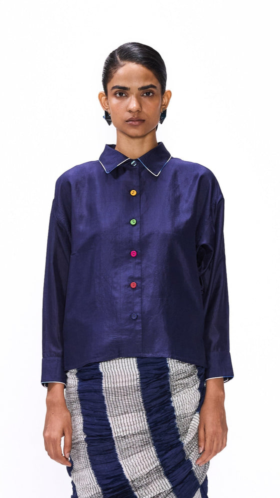Play Blouse - Navy