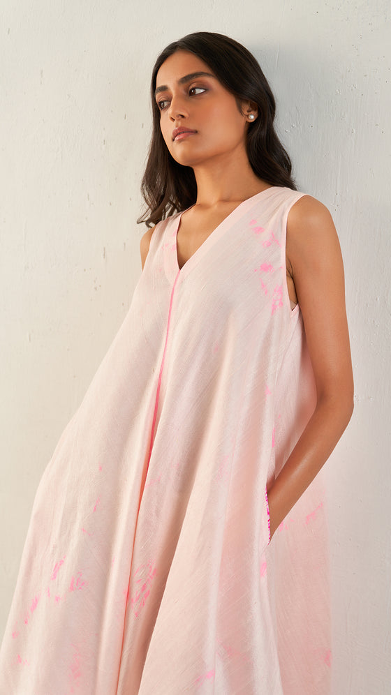 Sorbet Surface Dress-Pink