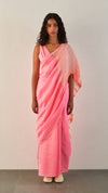 Flow Saree - Pink