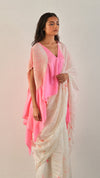 Icicle Saree - Pink