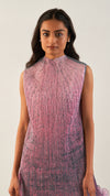Float Dress-Pink/Grey