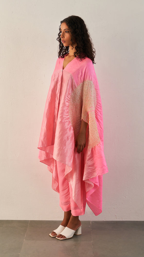 SEGMENT SHIRT-Metallic Pink