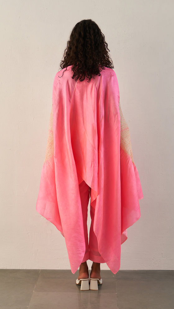 SEGMENT SHIRT-Metallic Pink