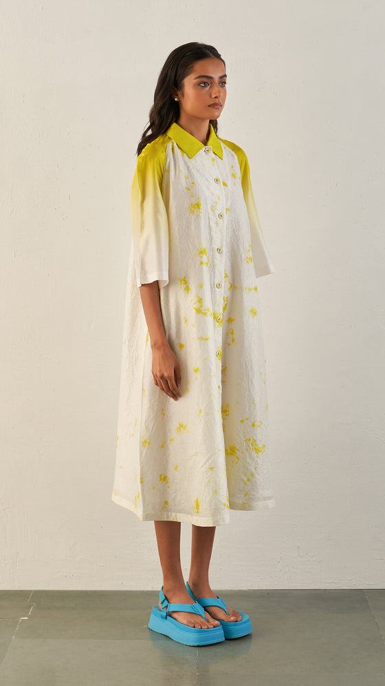 Sorbet Dress-Lime