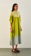 Sector Kaftan - Green/Grey