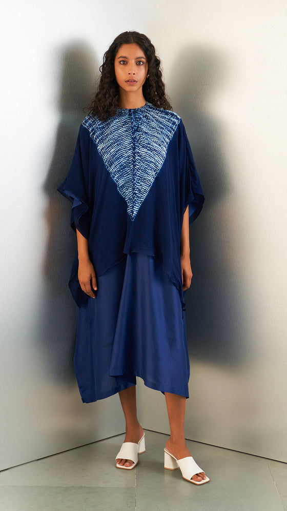 Icicle Kaftan - Navy