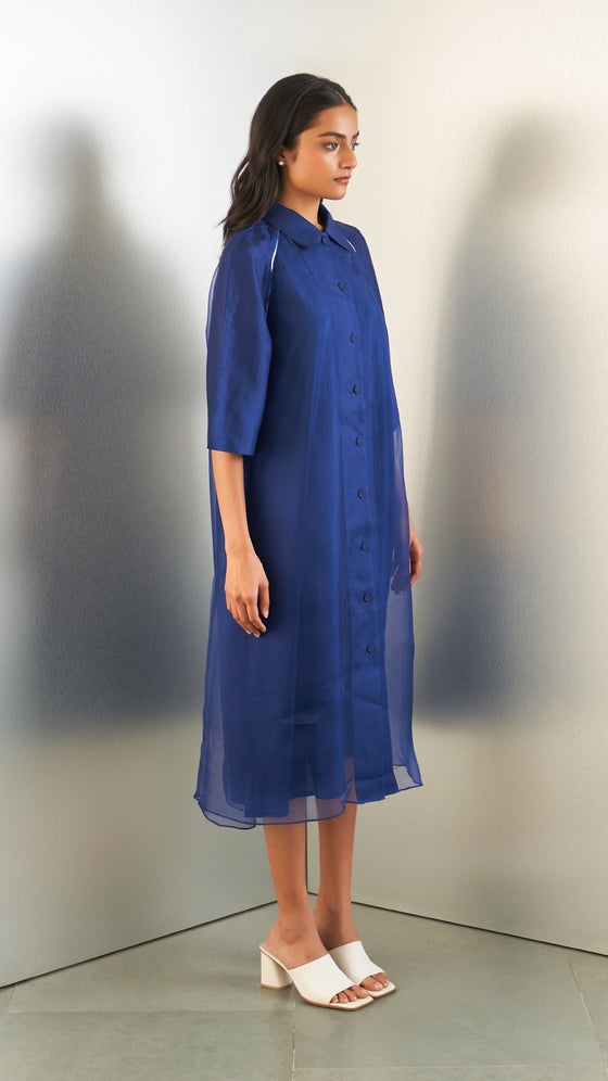 Crystal Dress-Navy