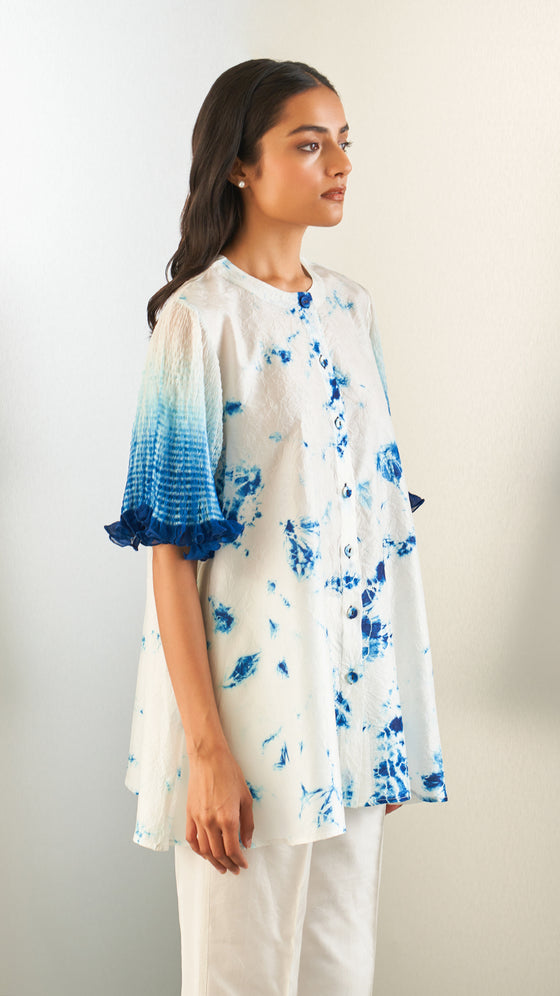 Icicle Shirt-Navy