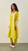 Flow Kurta - Lime